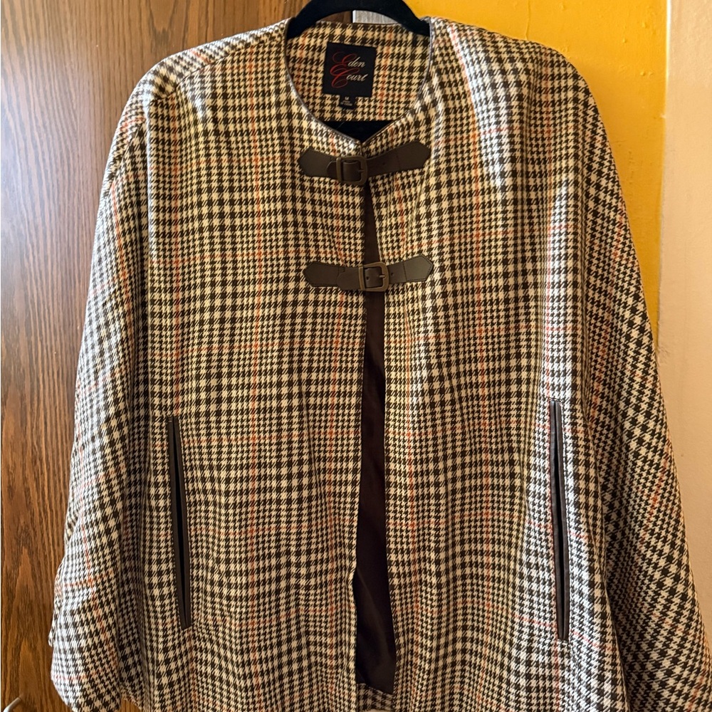 Classic Houndstooth Women's Coat